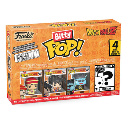 Dragon Ball, Funko, Bitty POP!, Vinyl Figuren, 4er-Pack, Series 2, ca. 2,5 cm