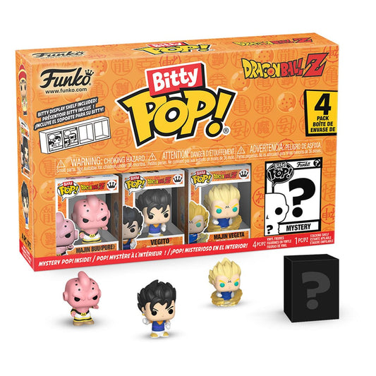 Dragon Ball, Funko, Bitty POP!, Vinyl Figuren, 4er-Pack, Series 3, ca. 2,5 cm