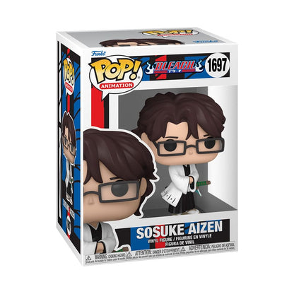 Aizen, Bleach, Funko POP! Animation Vinyl Figur, ca. 9 cm