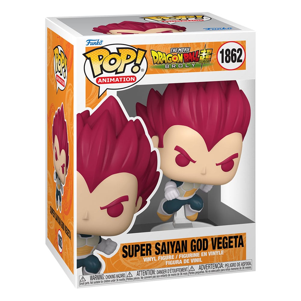 Vegeta, Dragon Ball Super: Broly, Funko POP! Animation Vinyl Figur, ca. 9 cm