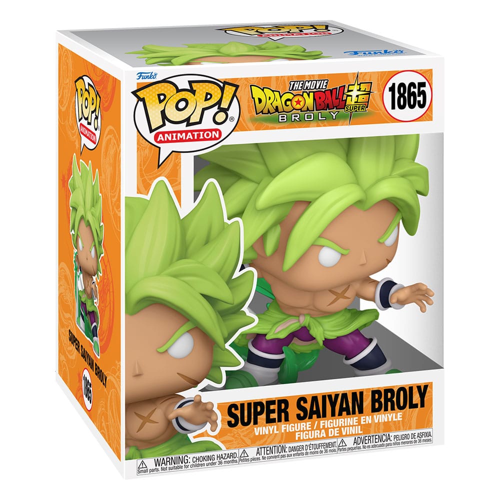 Broly, Dragon Ball Super, Oversized Funko POP! Vinyl Figur, ca. 15 cm, Vorbestellung