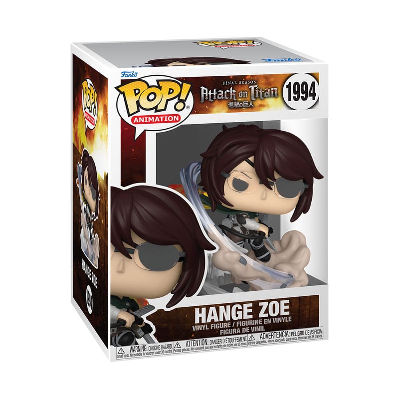 Hange Zoe, Attack of Titan, Funko POP!, Premium Vinyl Figur, ca. 9cm, Vorbestellung