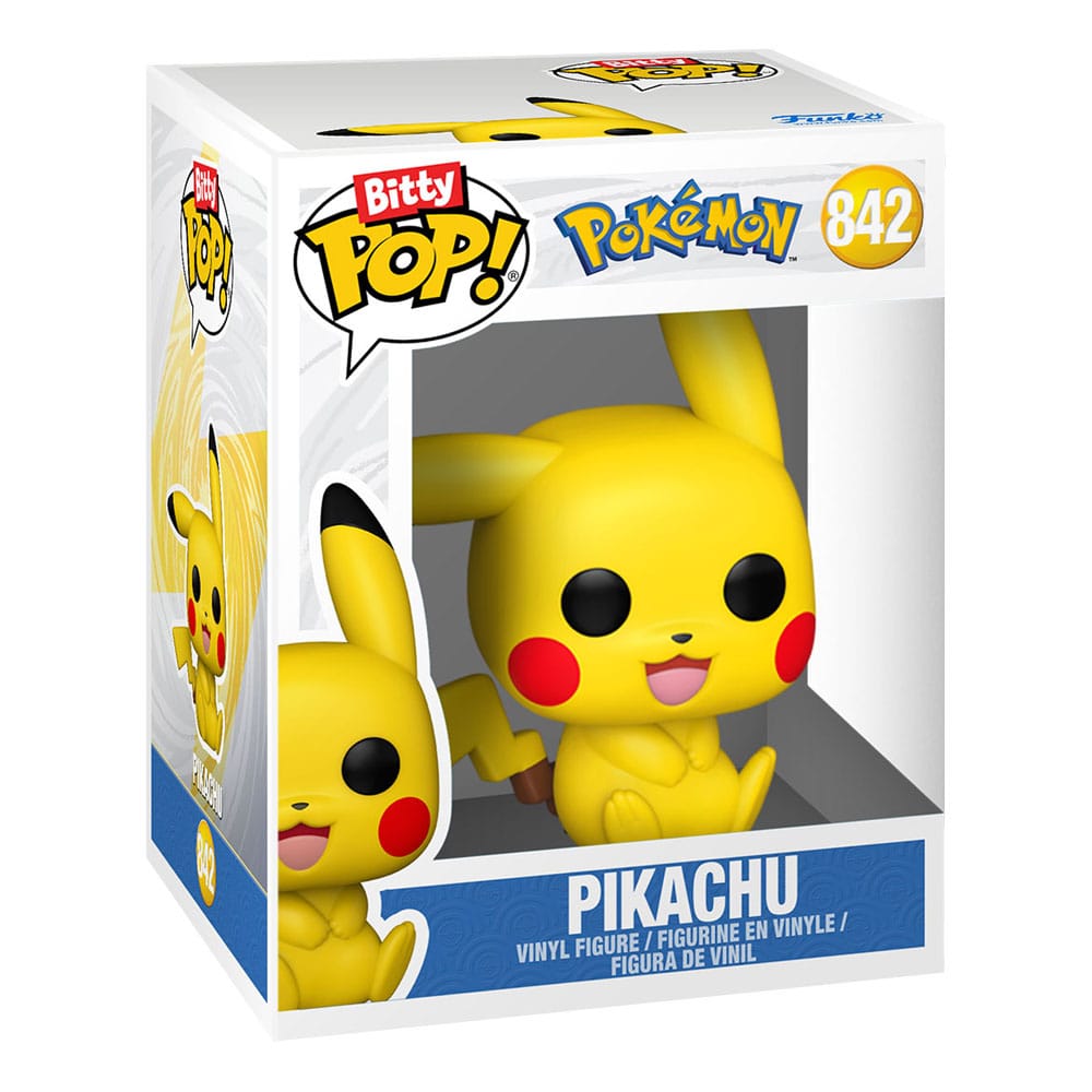 Pokémon, Bitty POP!, Funko POP!, 4er-Pack Series 1, ca. 2 cm