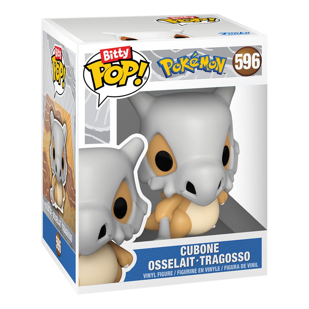 Pokémon, Bitty POP!, Funko POP!, 4er-Pack Series 1, ca. 2 cm