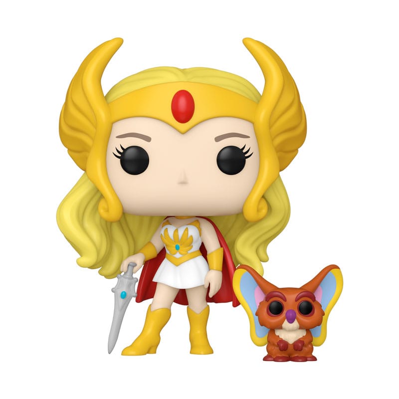 She-Ra w/Kowl, Masters of the Universe, Funko POP! & Buddy Vinyl Figur, ca. 9 cm