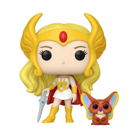 She-Ra w/Kowl, Masters of the Universe, Funko POP! & Buddy Vinyl Figur, ca. 9 cm