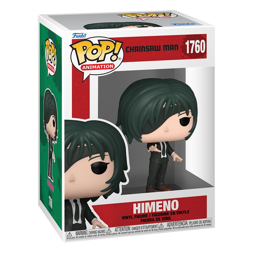Himeno, Chainsaw Man, Funko POP! Animation Vinyl Figur, ca. 9 cm