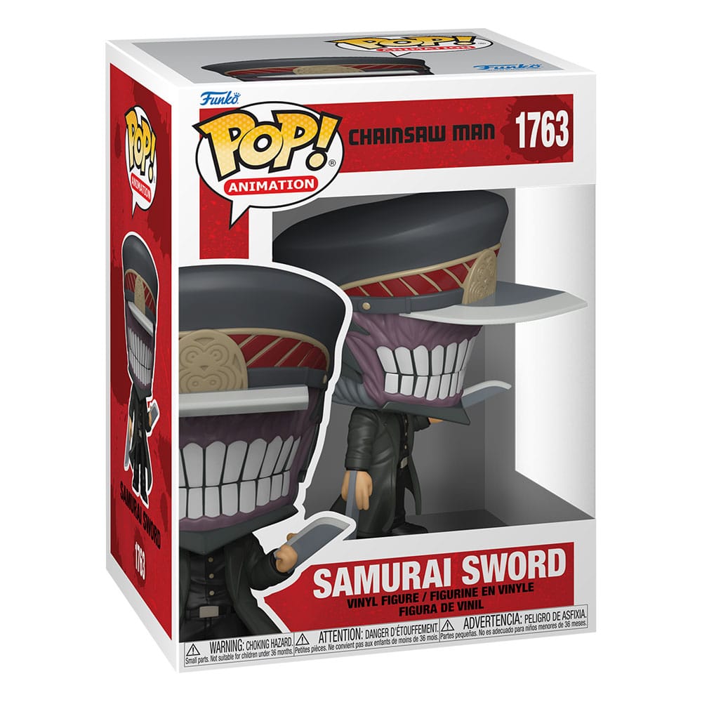 Samurai Sword, Chainsaw Man, Funko POP! Animation Vinyl Figur, ca. 9 cm