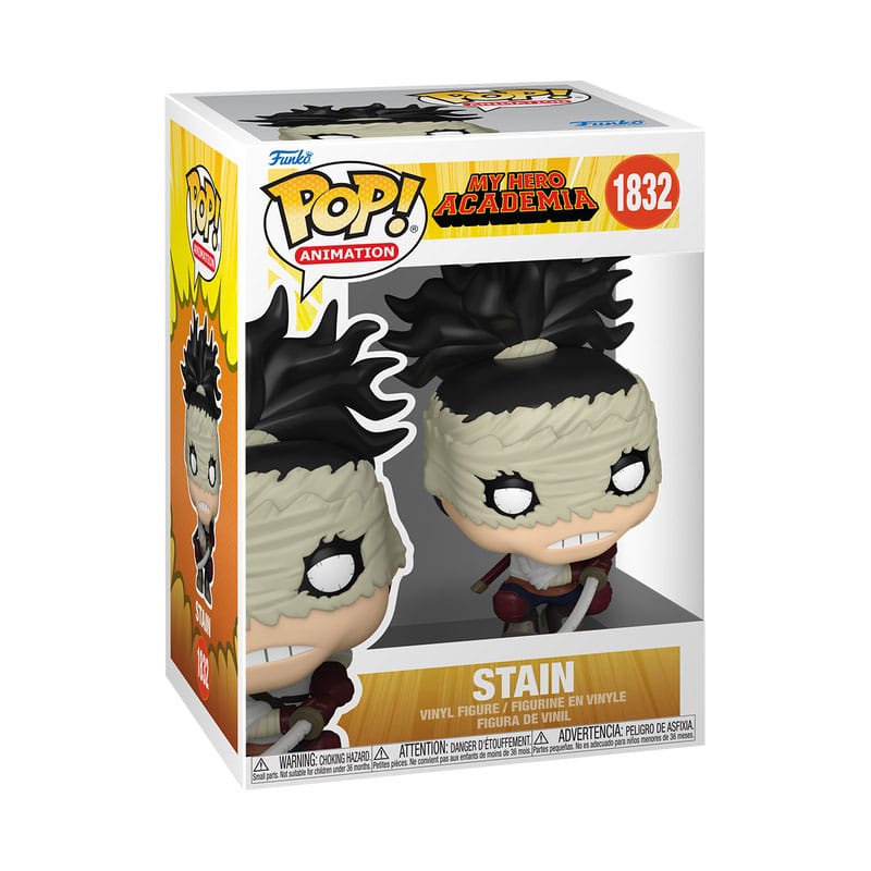 Stain, My Hero Academia, Funko POP!, Animation Vinyl Figur, ca. 9 cm