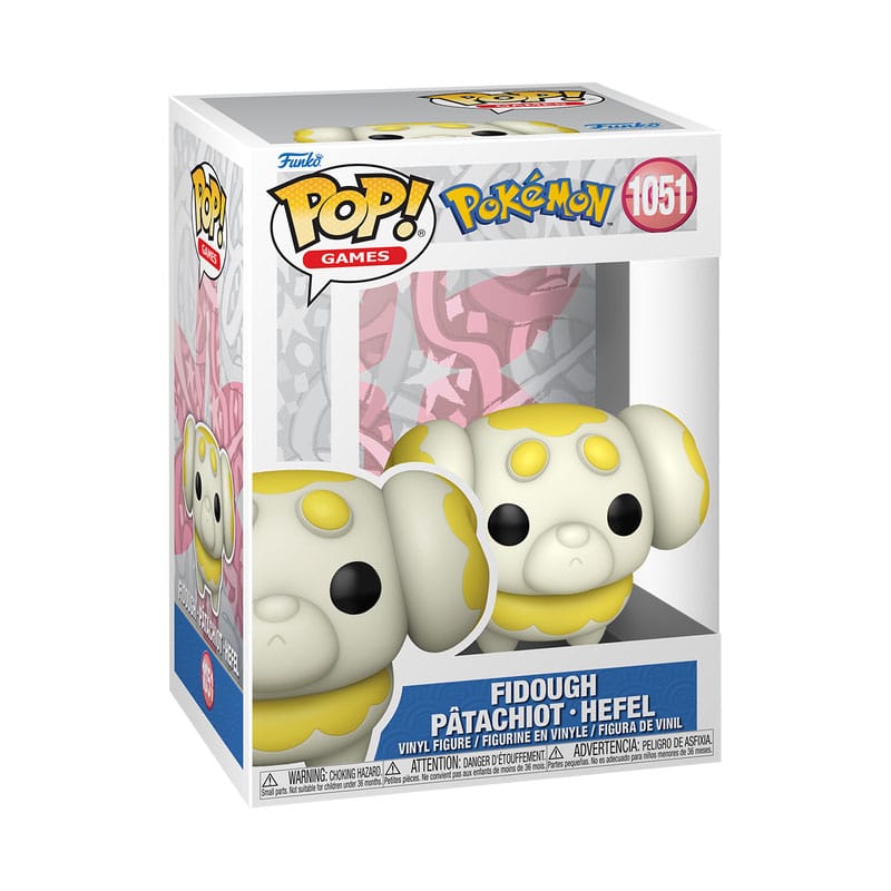 Fidough ( Hefel), Pokemon, Funko POP!, Games Vinyl Figur, ca. 9 cm