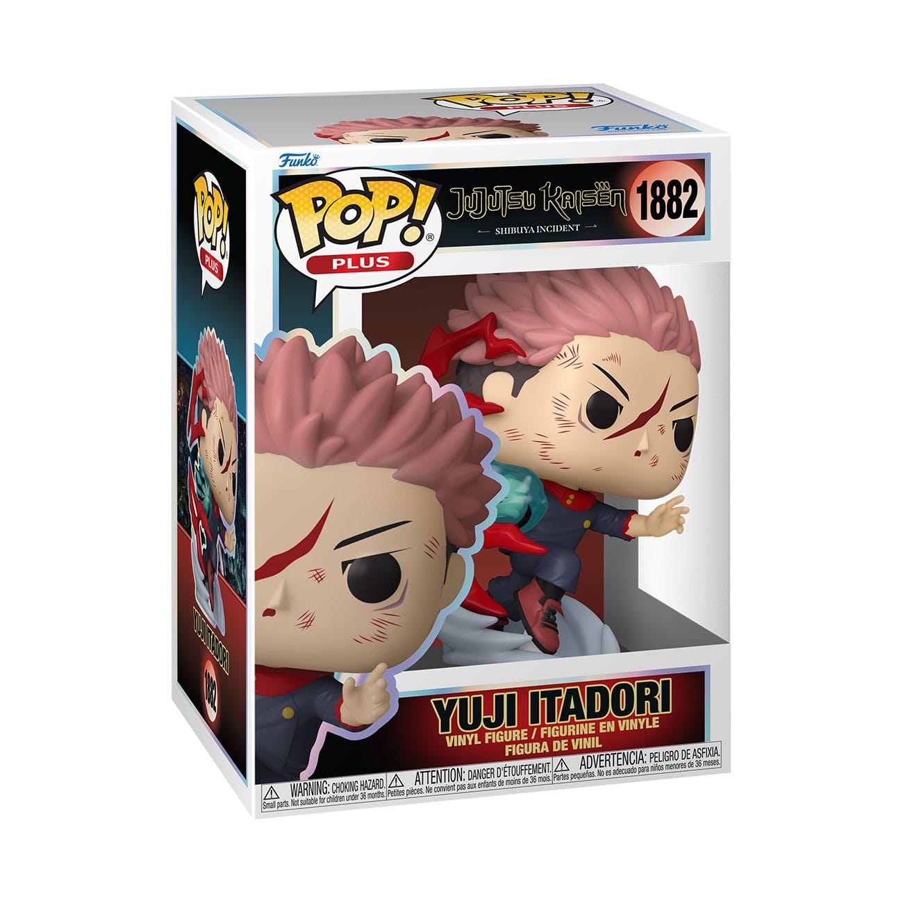 Yuji Itadori, Jujutsu Kaisen, Funko POP!, Plus Animation Vinyl Figuren, ca. 9 cm, Vorbestellung