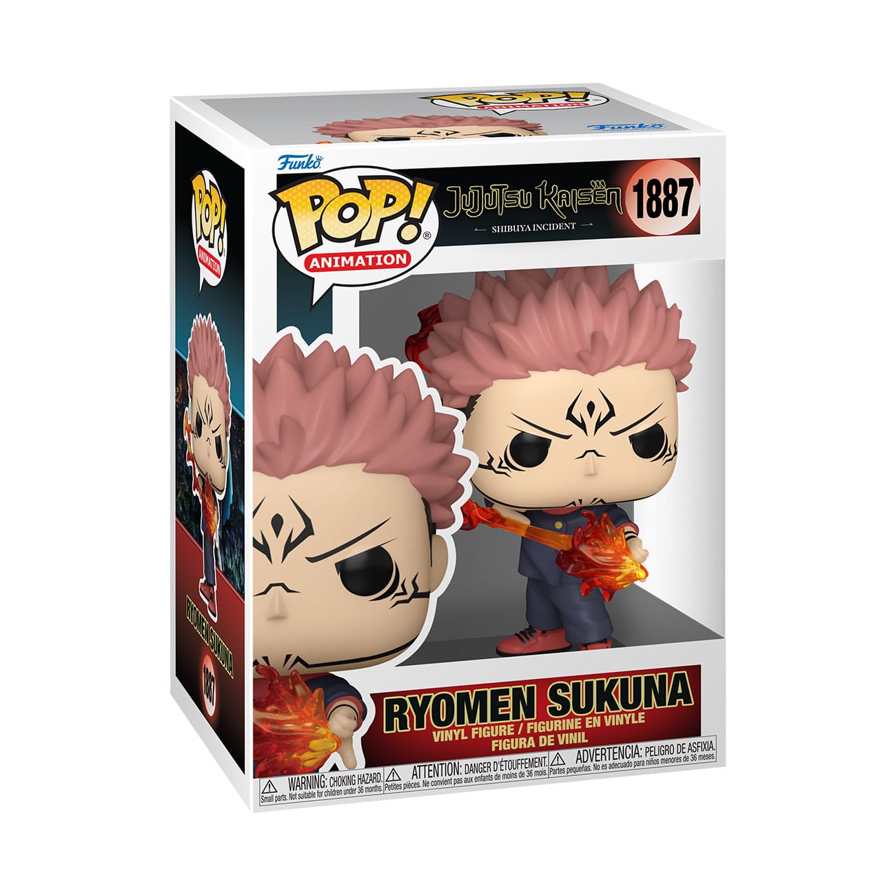 Sukuna (Fire Arrow), Jujutsu Kaisen, Funko POP!, Animation Vinyl Figuren, ca. 9 cm, Vorbestellung