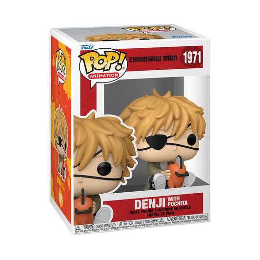 Denji & Pochita, Chainsaw Man, Funko POP!, ca. 9 cm