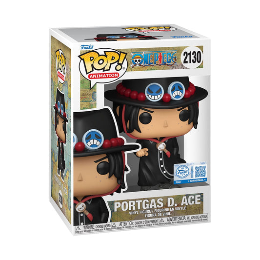Portgas D. Ace, One Piece, Funko POP!, Nr. 2130, Exclusive Edition, ca. 9 cm