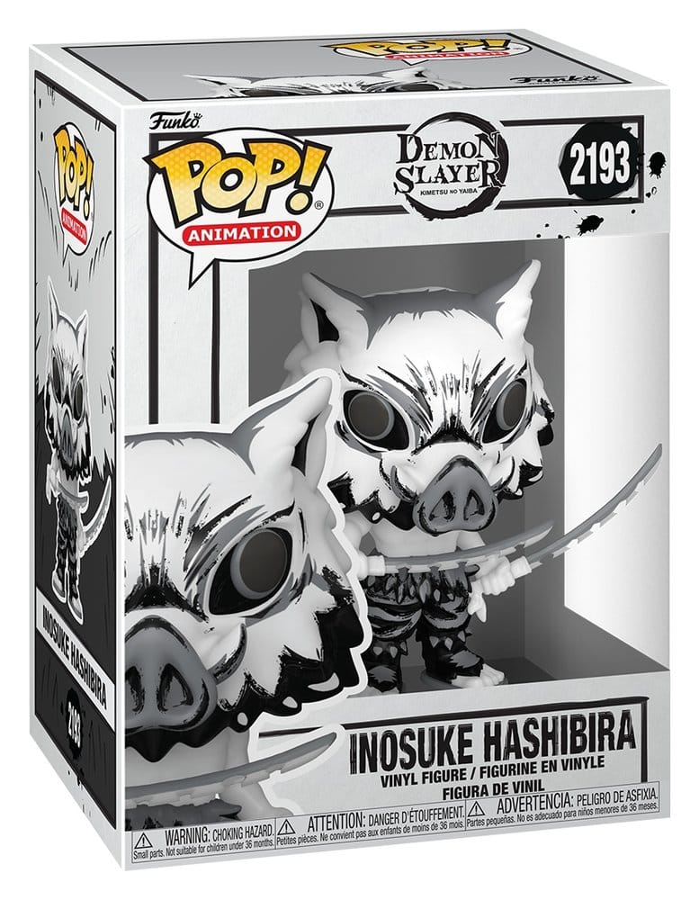 Inosuke(Sumi-Ink), Demon Slayer: Kimetsu no Yaiba, Funko POP!, ca. 9 cm, Vorbestellung