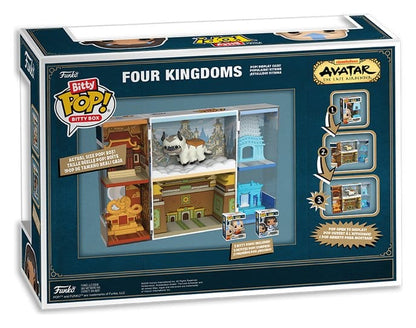 Avatar Der Herr der Elemente, Bitty Funko POP!, Bitty Box Display mit 2 Vinyl Figuren Kingdoms