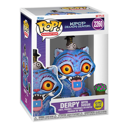 Derpy Tiger with Bird, KPop Demon Hunters, Funko POP! Animation, ca. 9 cm, Vorbestellung