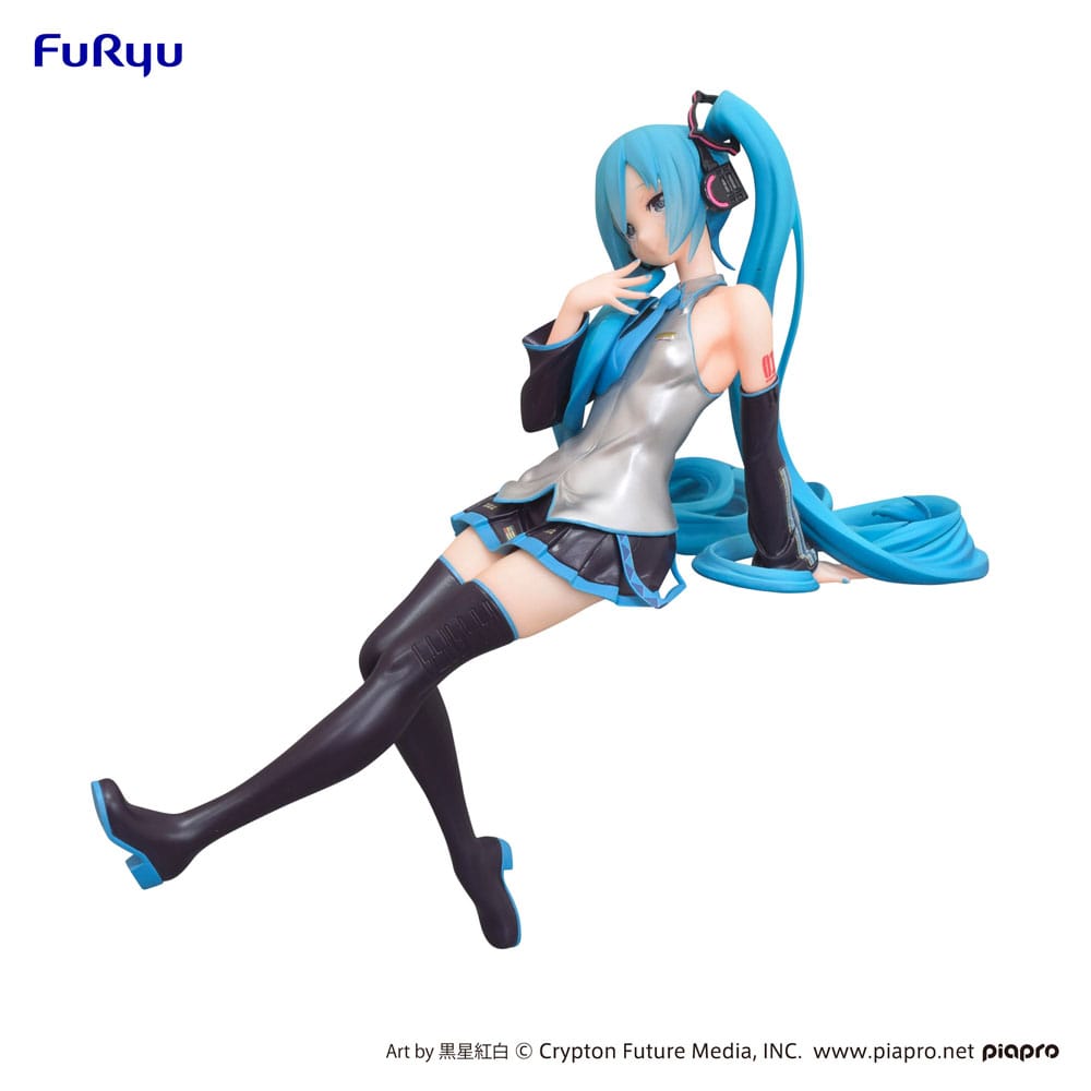 Hatsune Miku- Kuroboshi Kouhaku Ver., Vocaloids, FuRyu, Noodle Stopper, ca. 14 cm