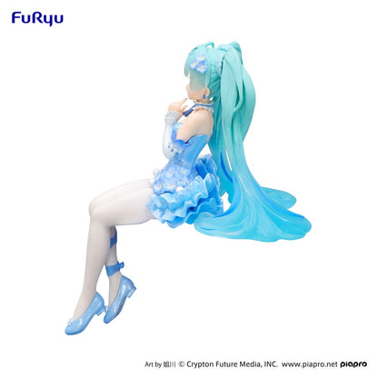 Hatsune Miku- Flower Fairy Nemophila Pail Blue Color Ver., Vocaloids, Noodle Stopper, FuRyu, ca. 15 cm