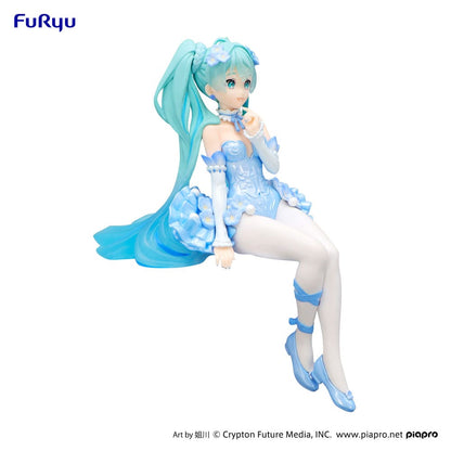 Hatsune Miku- Flower Fairy Nemophila Pail Blue Color Ver., Vocaloids, Noodle Stopper, FuRyu, ca. 15 cm