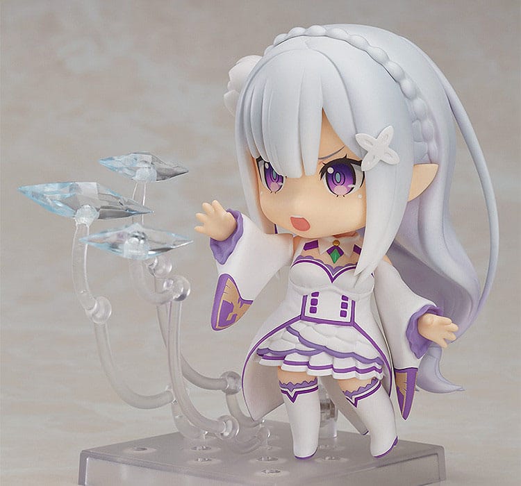 Emilia, Re:Zero Starting Life in Another World, Good Smile Company, Nendoroid, ca. 10 cm