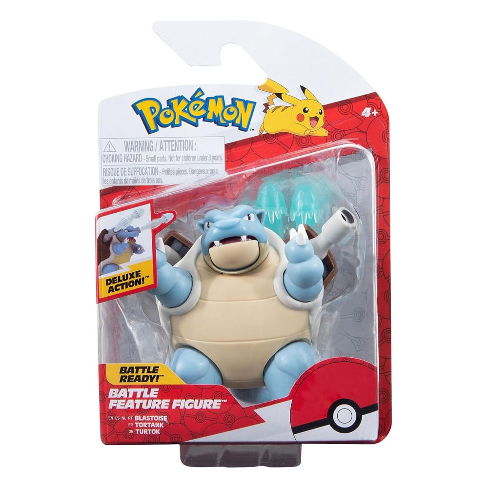 Turtok, Pokémon, Battle Feature Figur, jazwares, ca. 11 cm