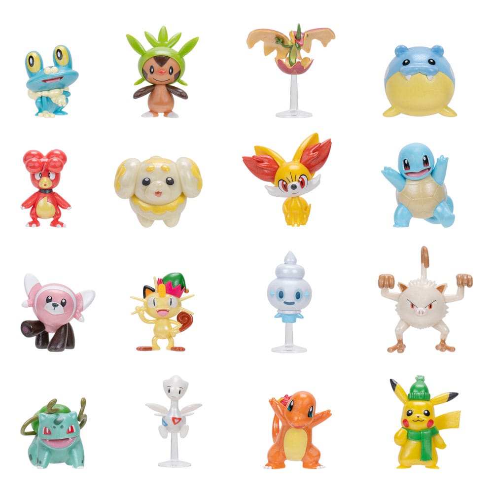 Pokémon Battle Figures Adventskalender Holiday 2024, Jazwares