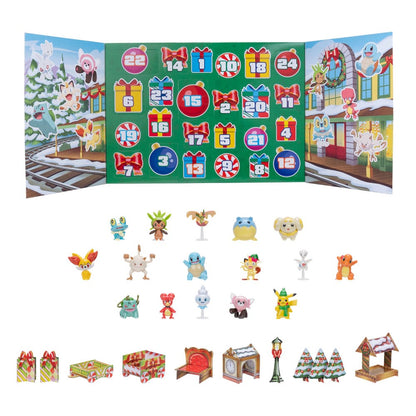 Pokémon Battle Figures Adventskalender Holiday 2024, Jazwares