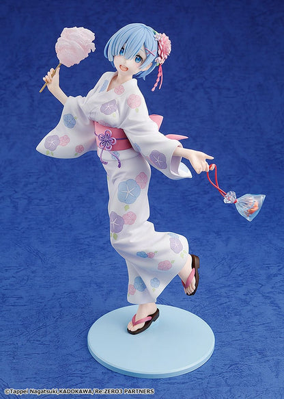 Rem Yukata Ver. Renewal Package Edition, Re:ZERO -Starting Life in Another World, Kadokawa, ca. 23 cm