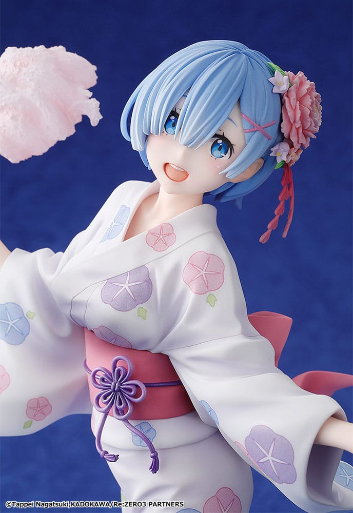 Rem Yukata Ver. Renewal Package Edition, Re:ZERO -Starting Life in Another World, Kadokawa, ca. 23 cm