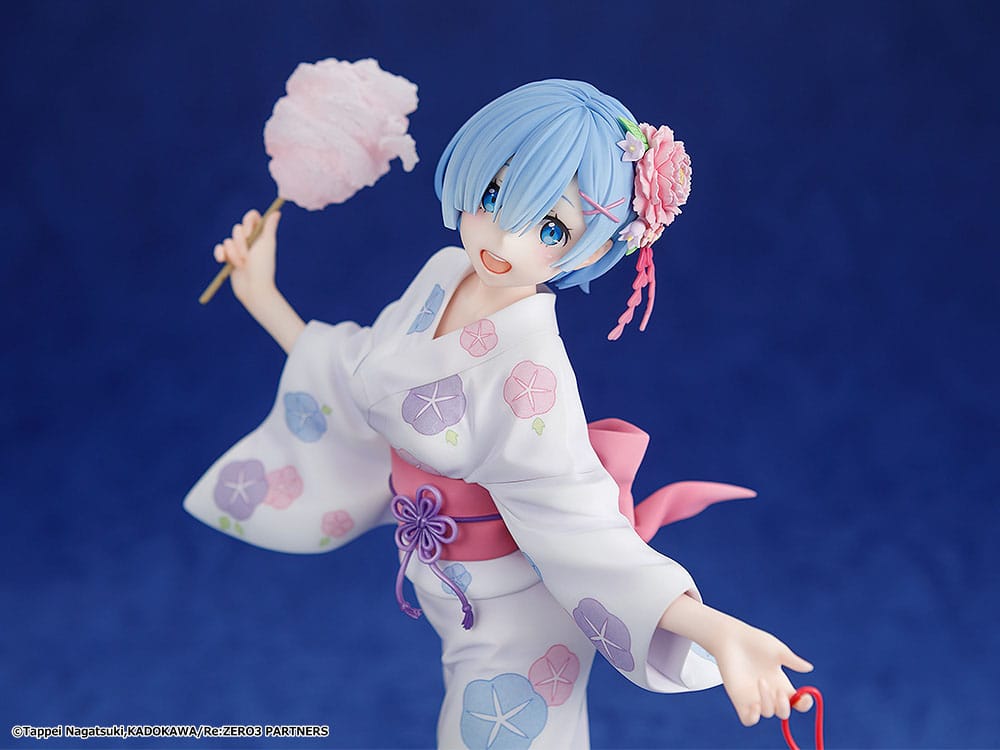 Rem Yukata Ver. Renewal Package Edition, Re:ZERO -Starting Life in Another World, Kadokawa, ca. 23 cm