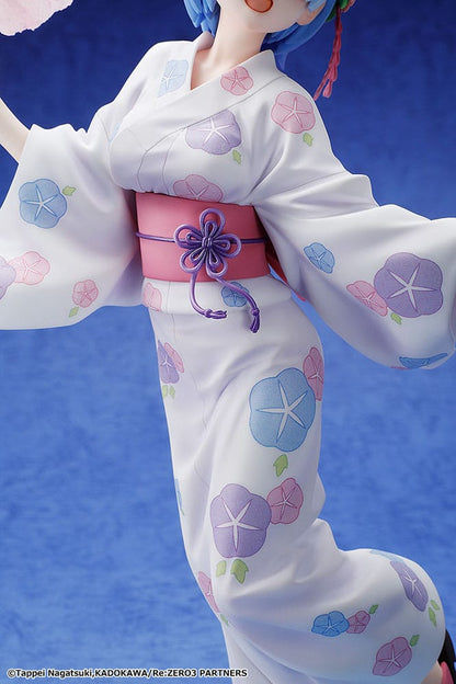 Rem Yukata Ver. Renewal Package Edition, Re:ZERO -Starting Life in Another World, Kadokawa, ca. 23 cm