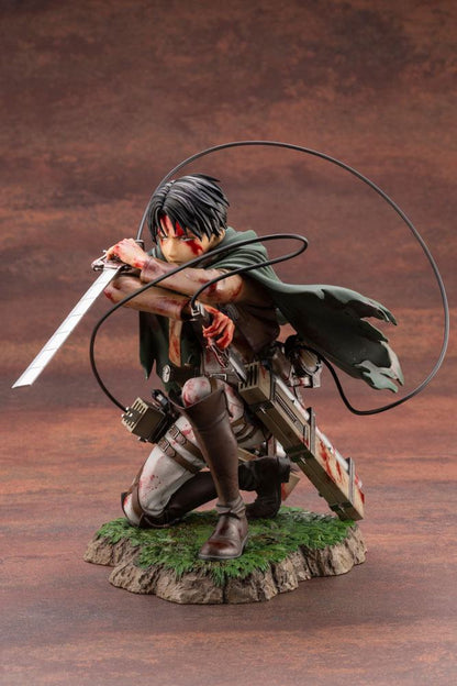 Levi, Attack on Titan, Kotobukiya, ARTFXJ Statue 1/7,  Fortitude Ver. 17 cm