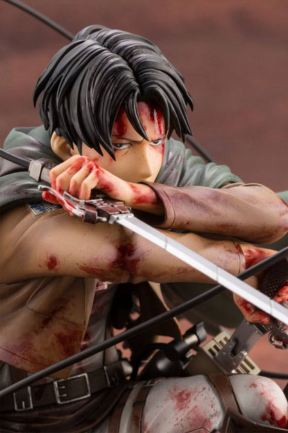 Levi, Attack on Titan, Kotobukiya, ARTFXJ Statue 1/7,  Fortitude Ver. 17 cm