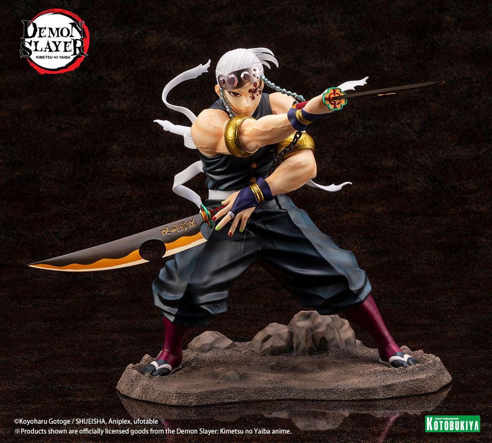 Tengen Uzui, Demon Slayer- Kimetsu no Yaiba, Kotobukiya, ARTFXJ Statue 1/8  Regular Edition, ca. 23 cm