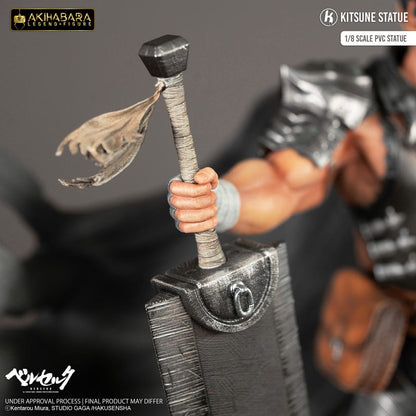 Guts, Berserk, Kitsune Statue, Akihabara Legend Figure, Statue 1/8, ca. 30 cm