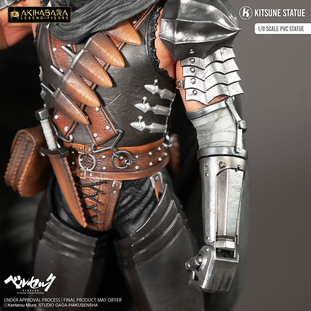 Guts, Berserk, Kitsune Statue, Akihabara Legend Figure, Statue 1/8, ca. 30 cm