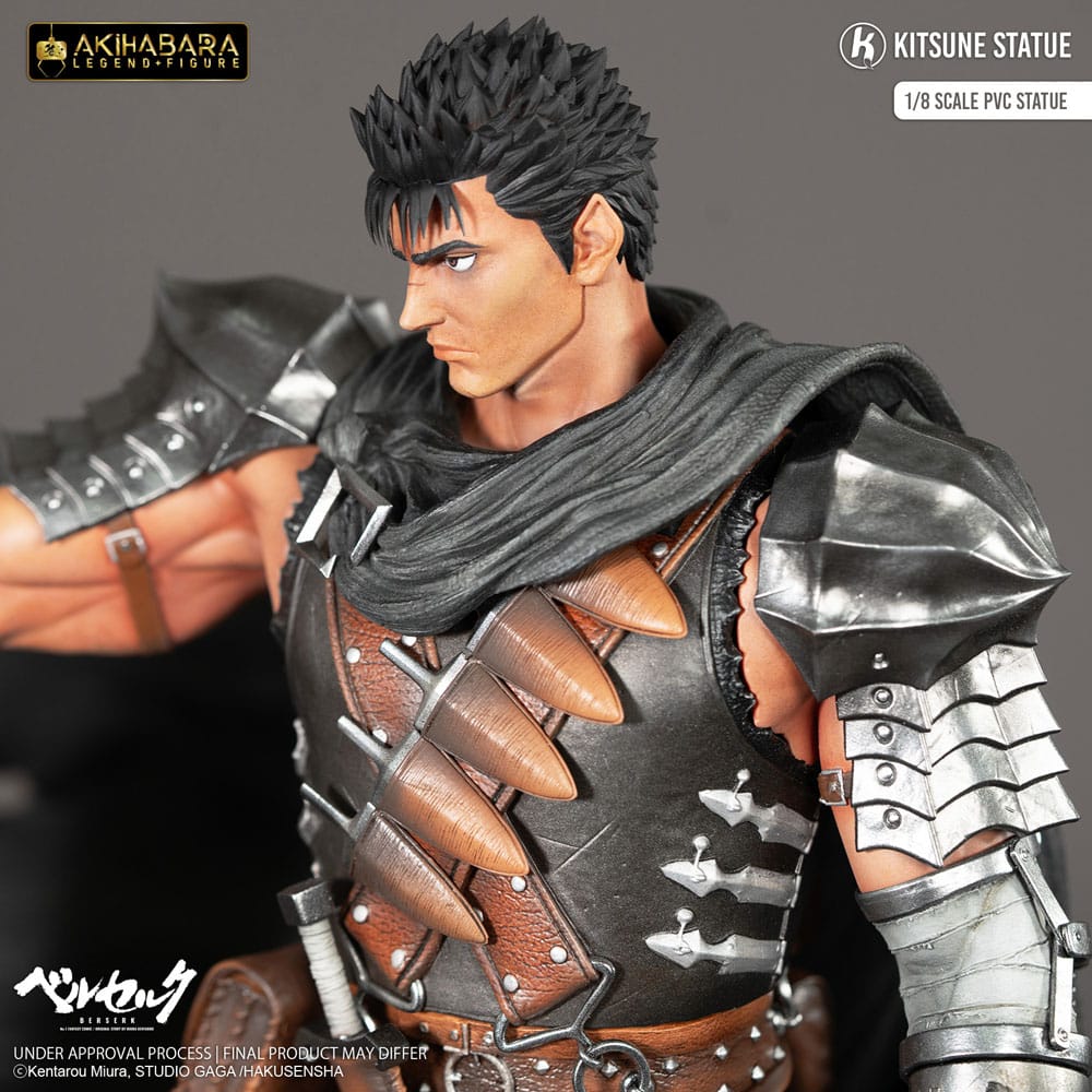 Guts, Berserk, Kitsune Statue, Akihabara Legend Figure, Statue 1/8, ca. 30 cm