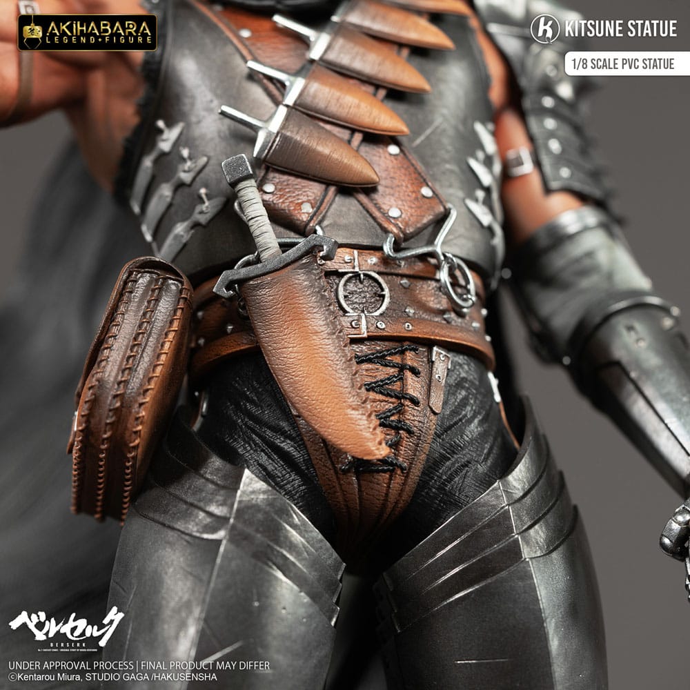 Guts, Berserk, Kitsune Statue, Akihabara Legend Figure, Statue 1/8, ca. 30 cm