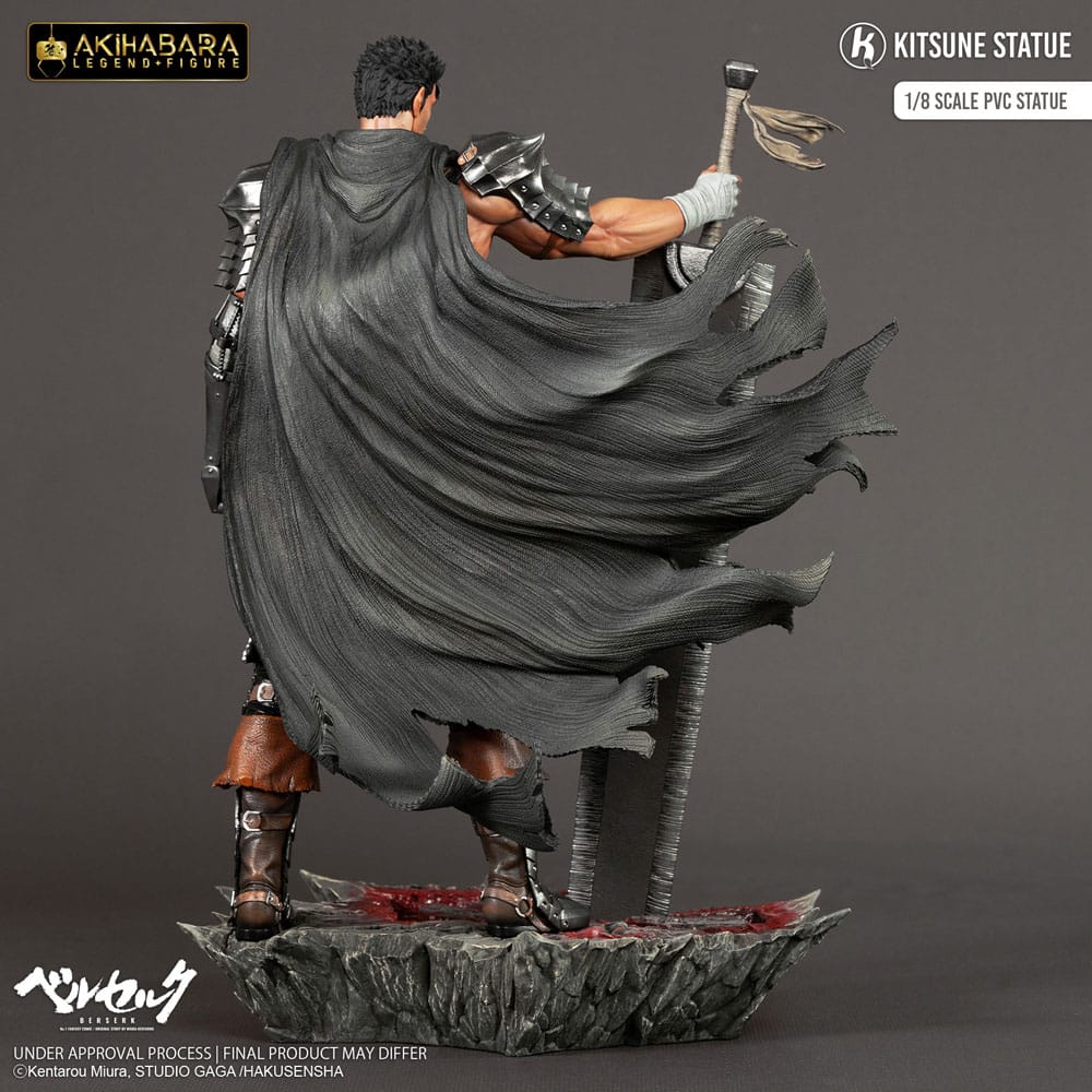 Guts, Berserk, Kitsune Statue, Akihabara Legend Figure, Statue 1/8, ca. 30 cm