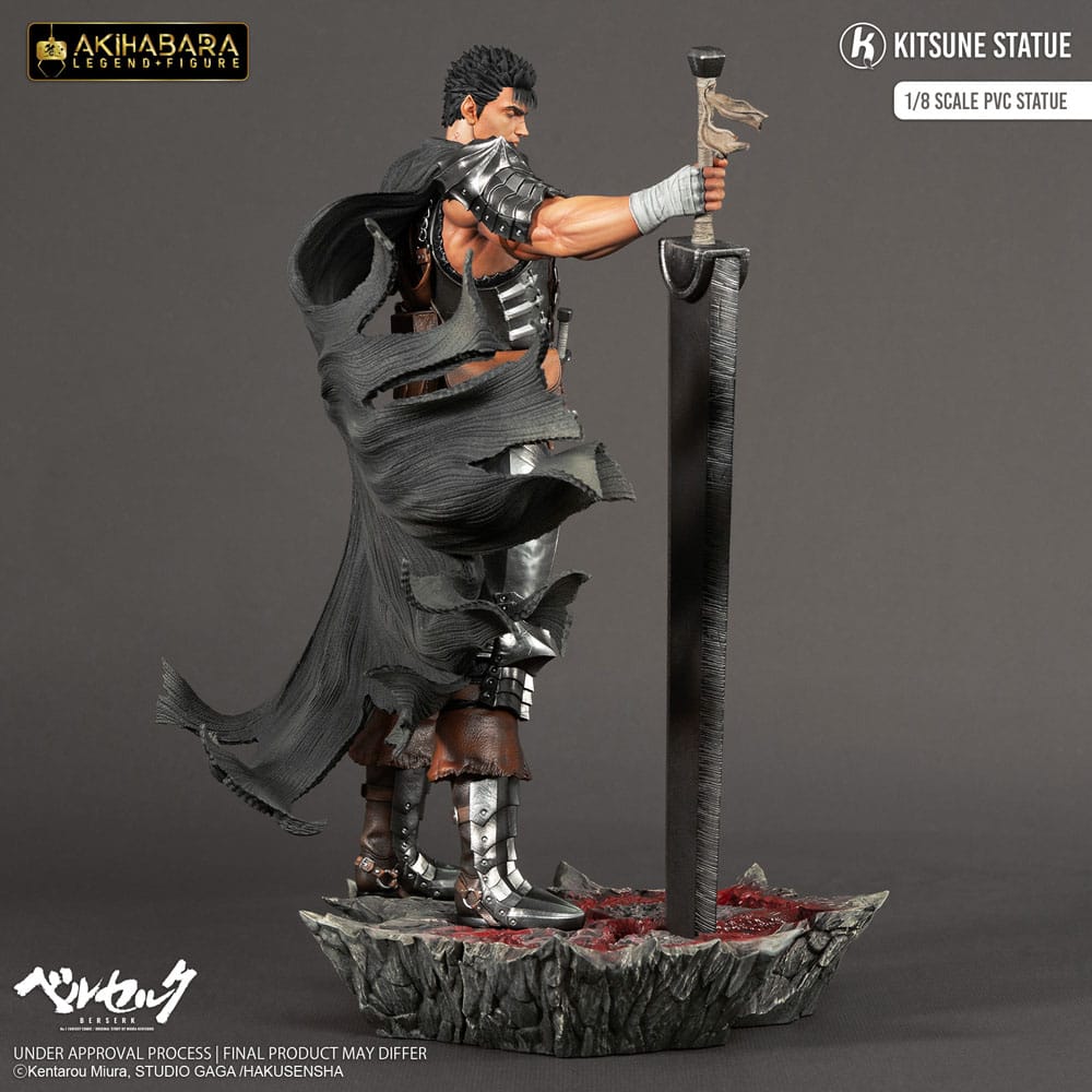 Guts, Berserk, Kitsune Statue, Akihabara Legend Figure, Statue 1/8, ca. 30 cm