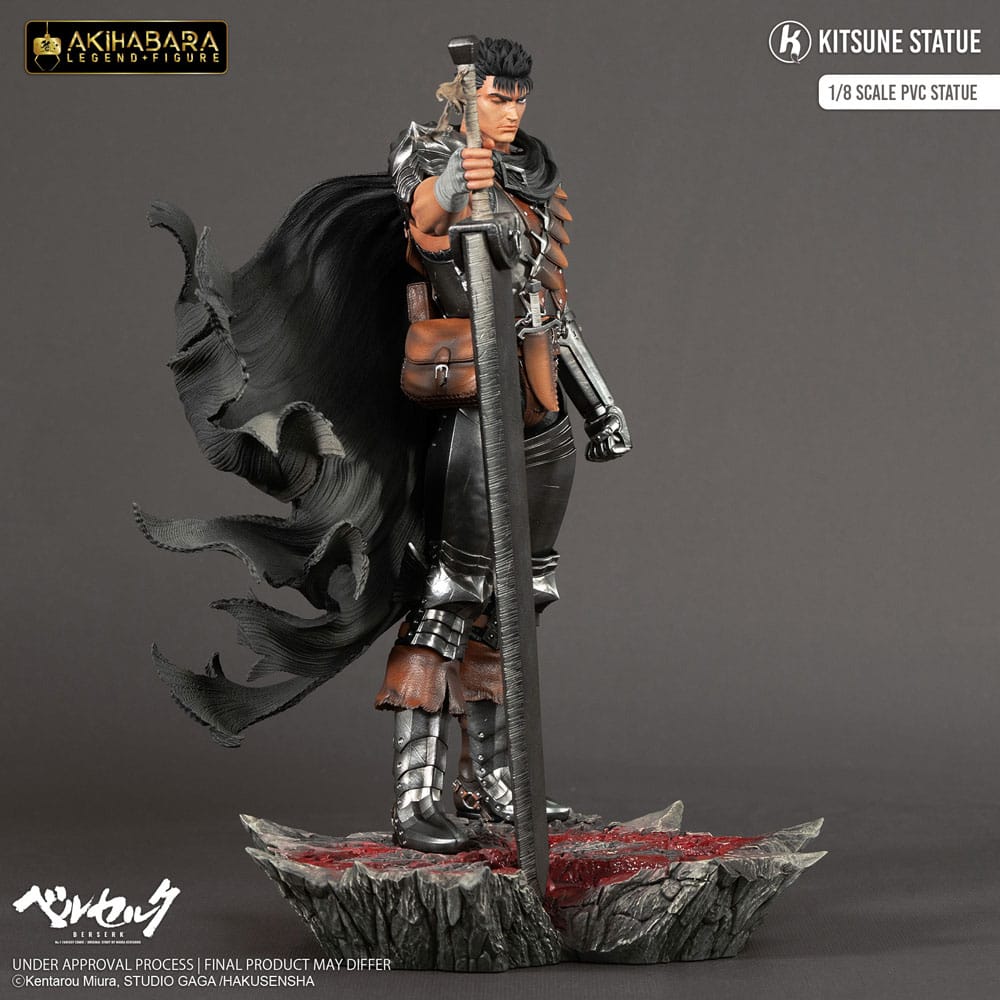 Guts, Berserk, Kitsune Statue, Akihabara Legend Figure, Statue 1/8, ca. 30 cm