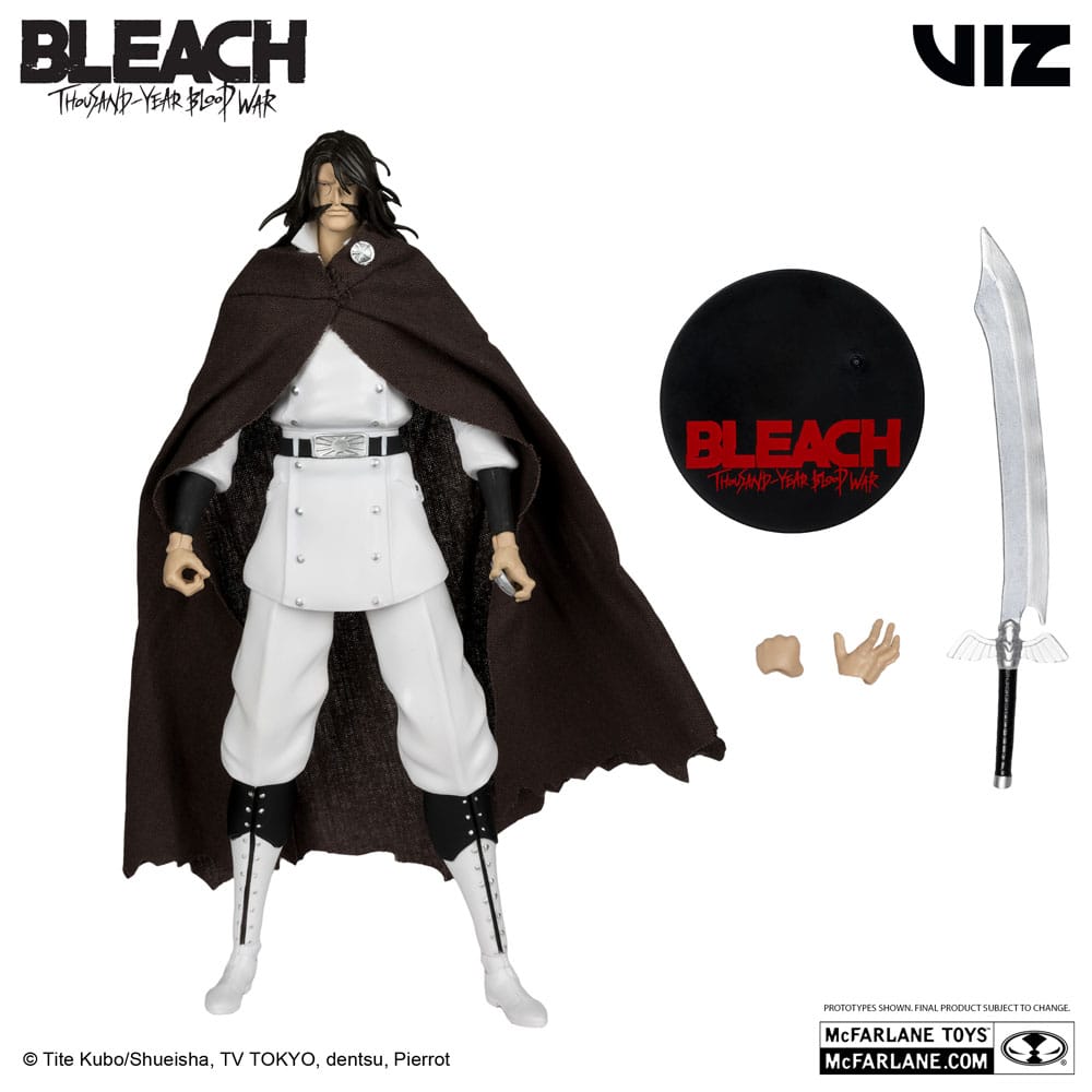 Kuchiki Byakuya, Bleach: Thousand-Year Blood War, McFarlane Toys, ca. 18 cm