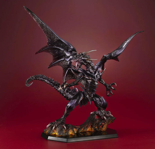 Red-eyes Black Dragon, Yu-Gi-Oh! Duel Monsters, Megahouse, Holographic Edition, ca. 32 cm