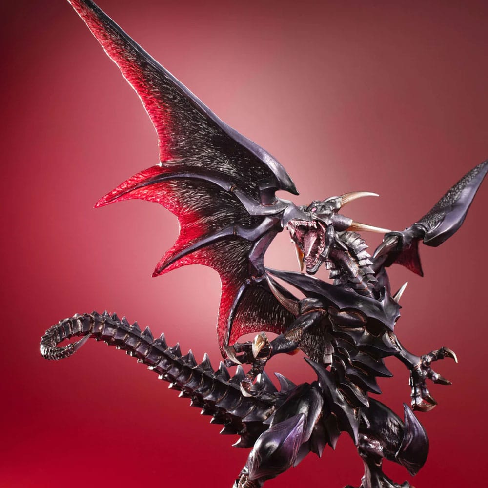 Red-eyes Black Dragon, Yu-Gi-Oh! Duel Monsters, Megahouse, Holographic Edition, ca. 32 cm