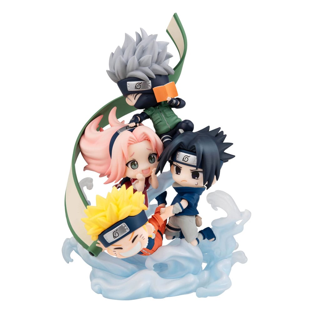 Naruto Shippuden, Megahouse, Gather here, Team 7, ca. 13 cm