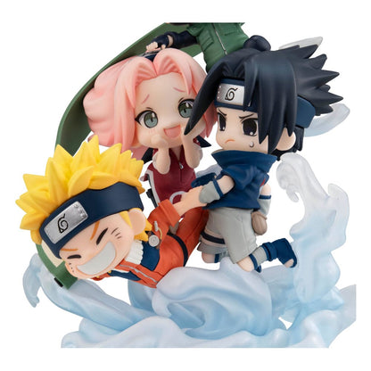 Naruto Shippuden, Megahouse, Gather here, Team 7, ca. 13 cm