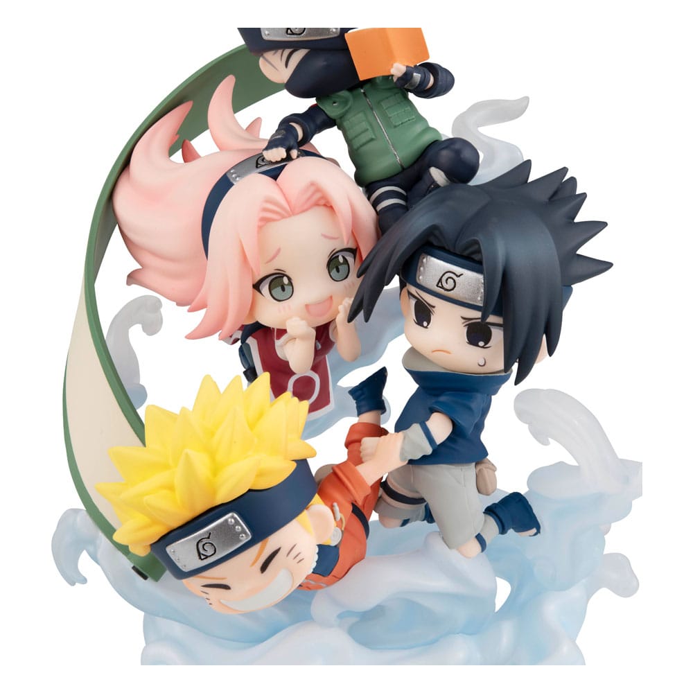 Naruto Shippuden, Megahouse, Gather here, Team 7, ca. 13 cm