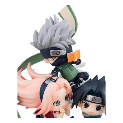 Naruto Shippuden, Megahouse, Gather here, Team 7, ca. 13 cm