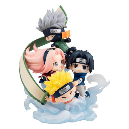 Naruto Shippuden, Megahouse, Gather here, Team 7, ca. 13 cm